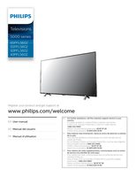 Philips 65PFL5602/F7 TV Operating Manual